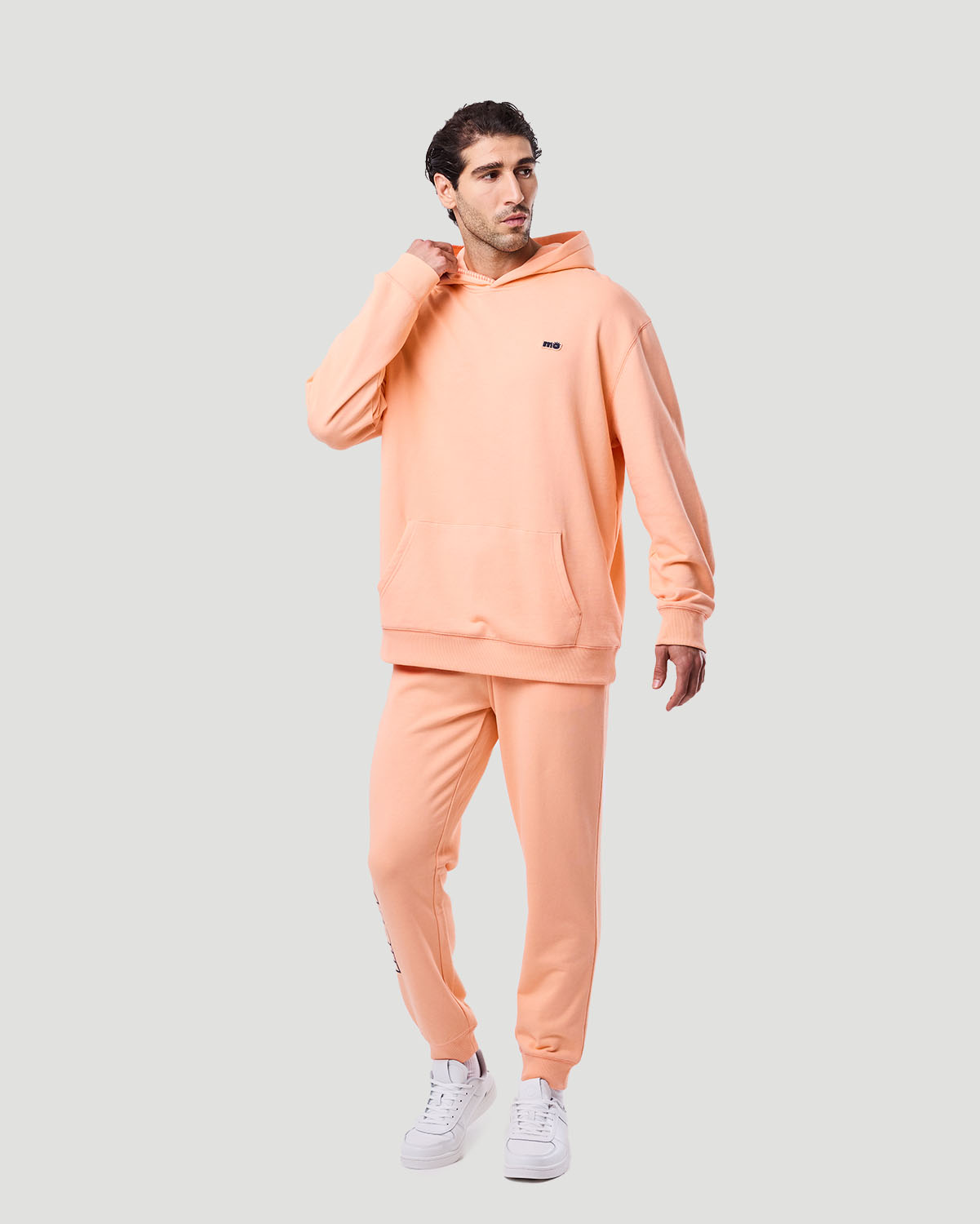 Men's Hoodie - Papaya Punch image number 1