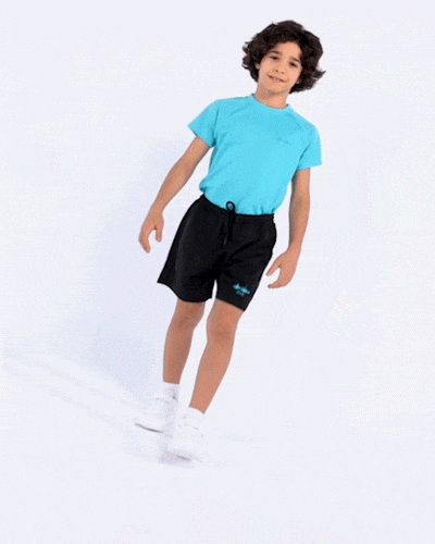 Boys Active Shorts - Jet Black image number 0