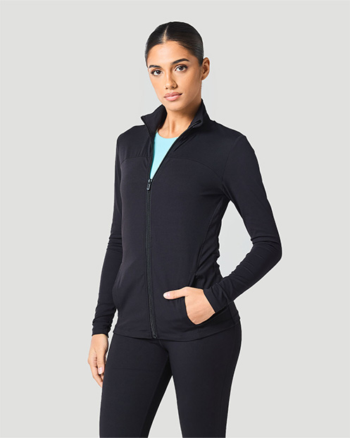 Women's Track Jacket - Jet Black
