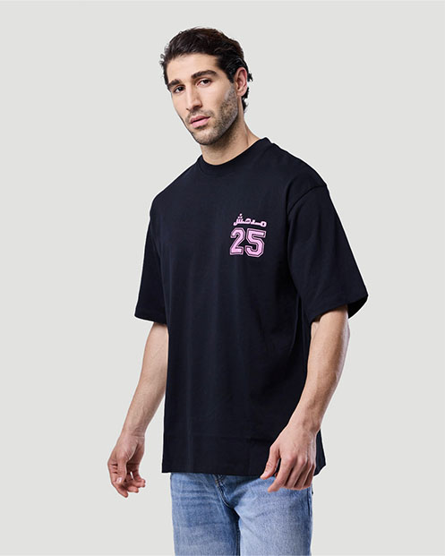 Men's Graphic T-shirt - Jet Black