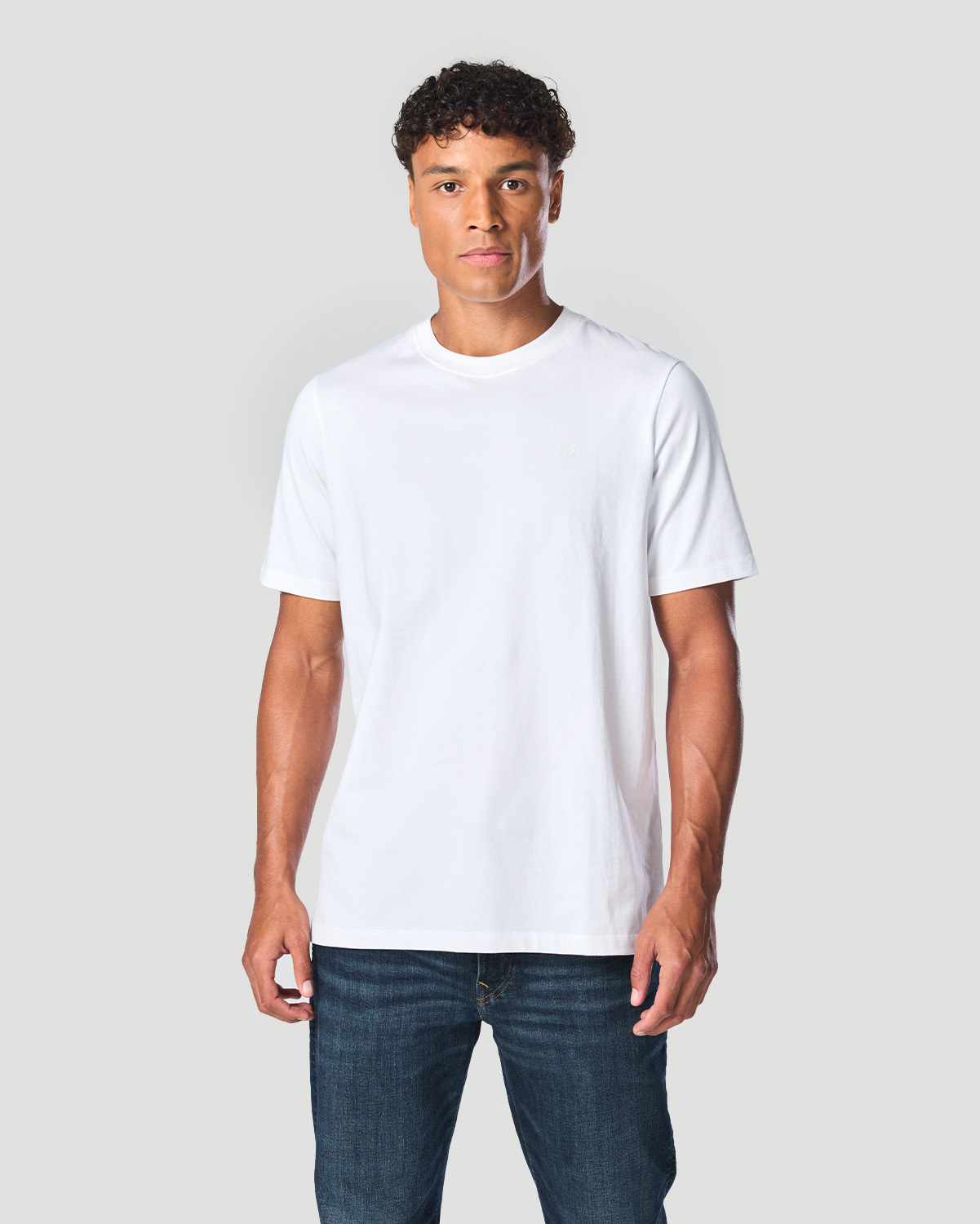 Men's Basic T-shirt - White image number 1