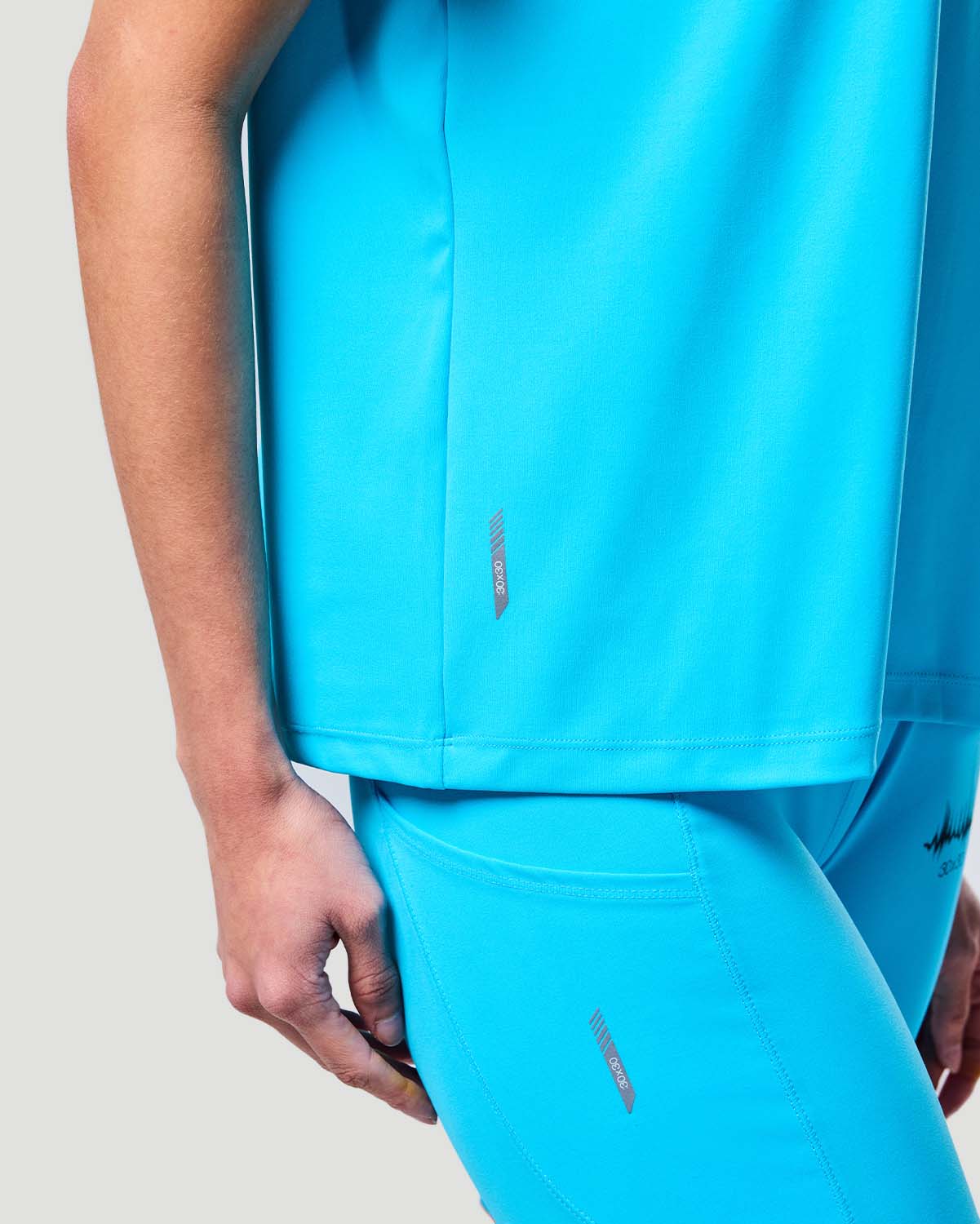 Boxy T-shirt - Blue Atoll image number 1