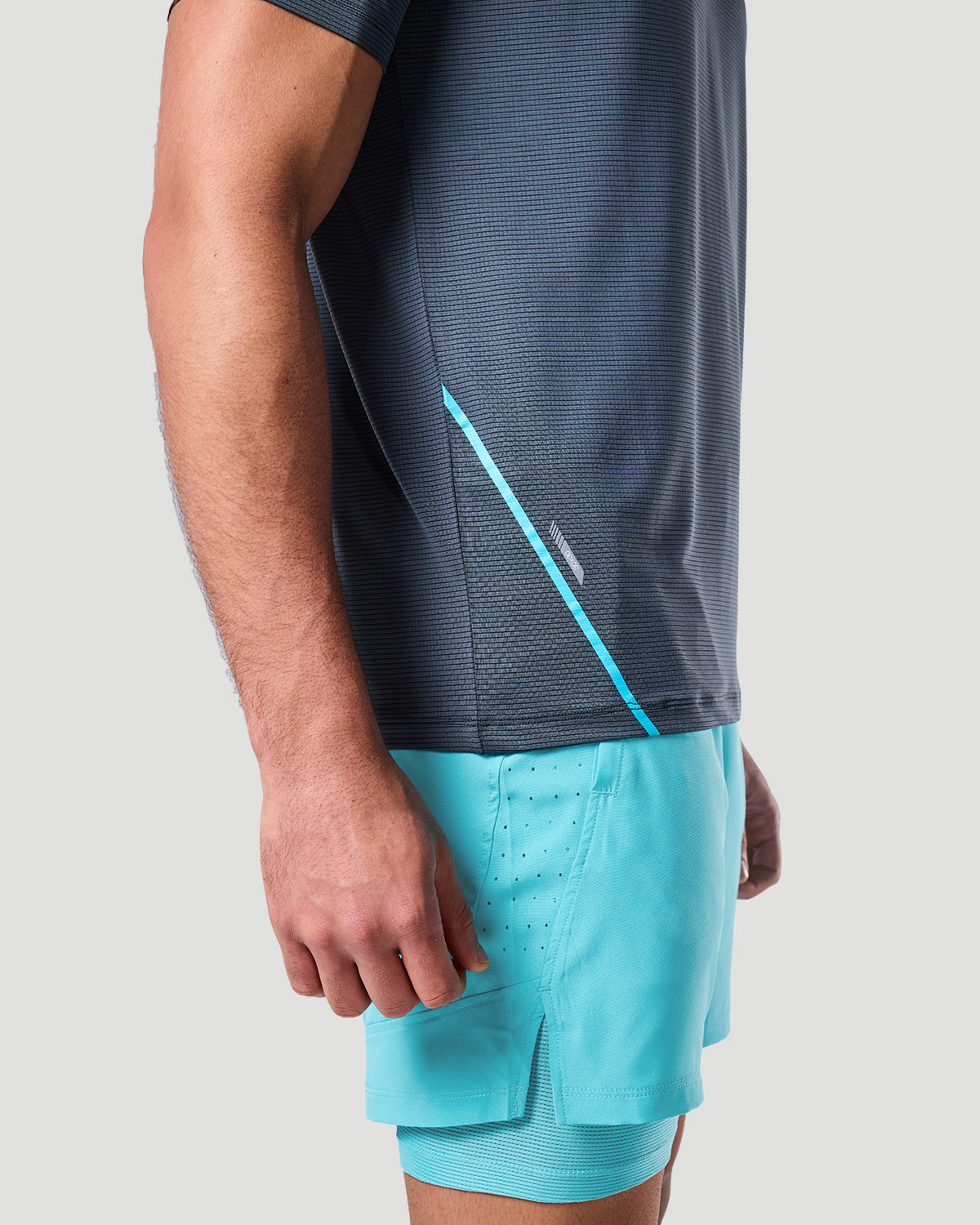 Stretch T-shirt - Castor Grey image number 2