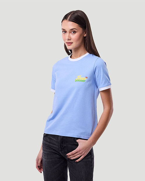 Women&rsquo;s Ringer T-shirt - Open Air