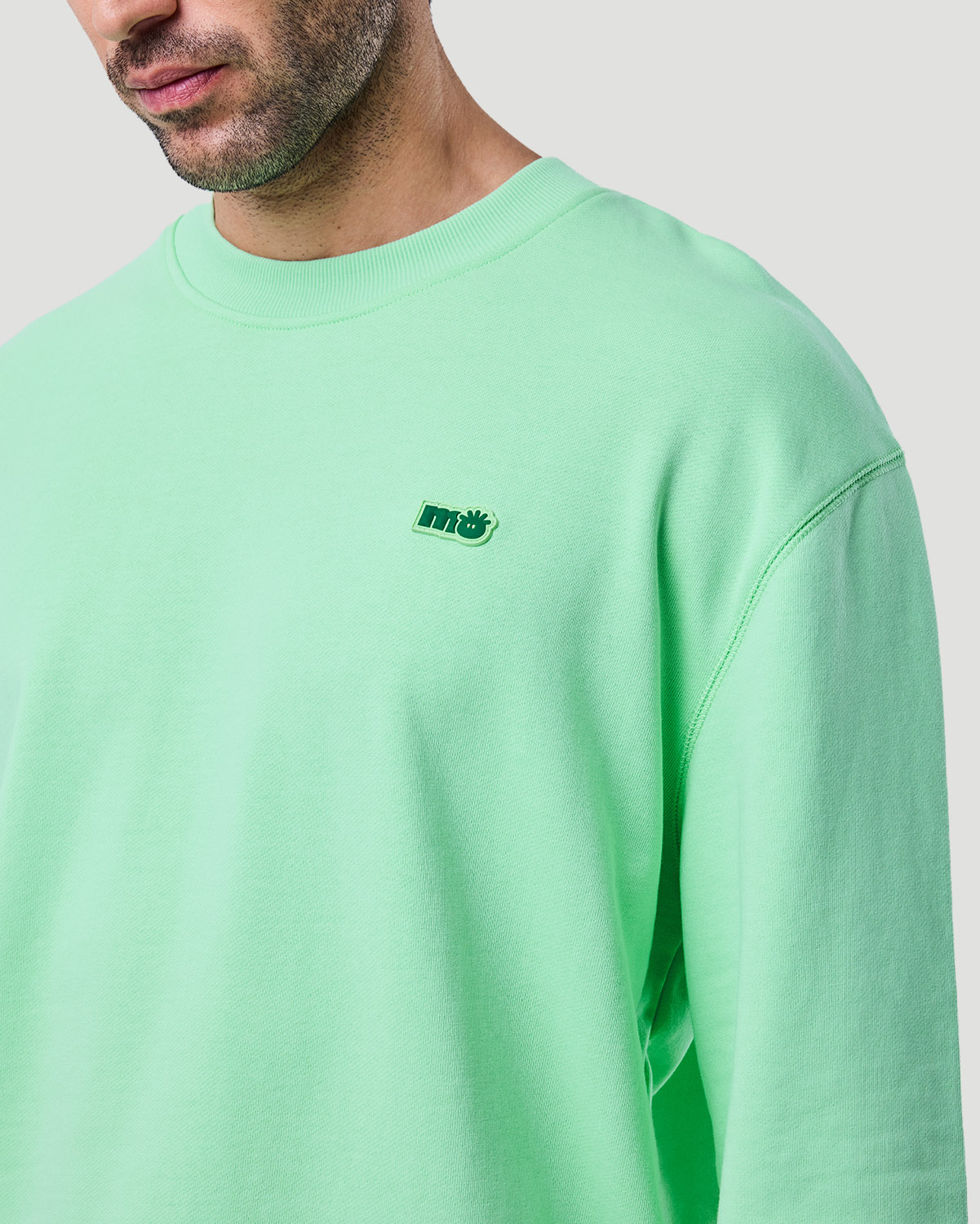 Men's Sweatshirt - Green Ash image number 4