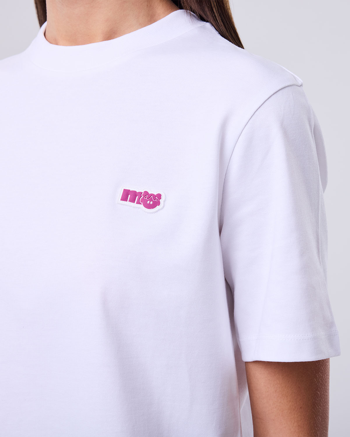 Women's Basic T-shirt - White image number 4