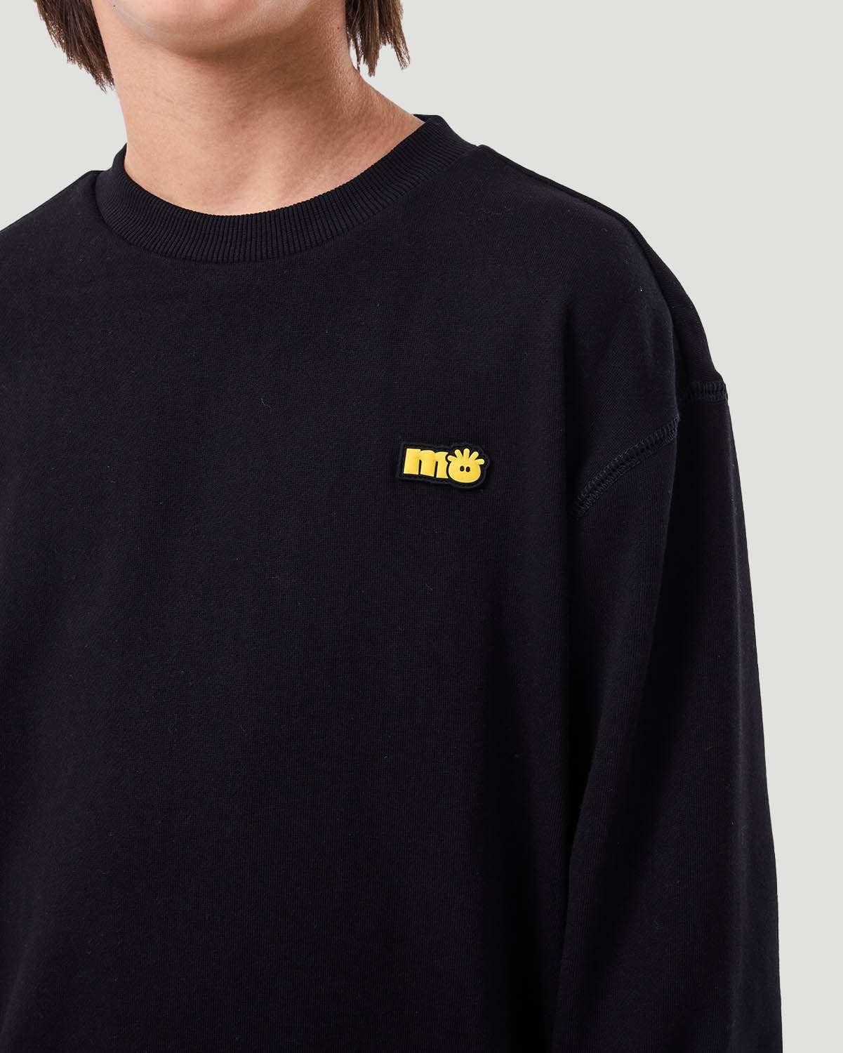 Boy's Sweatshirt - Jet Black image number 4