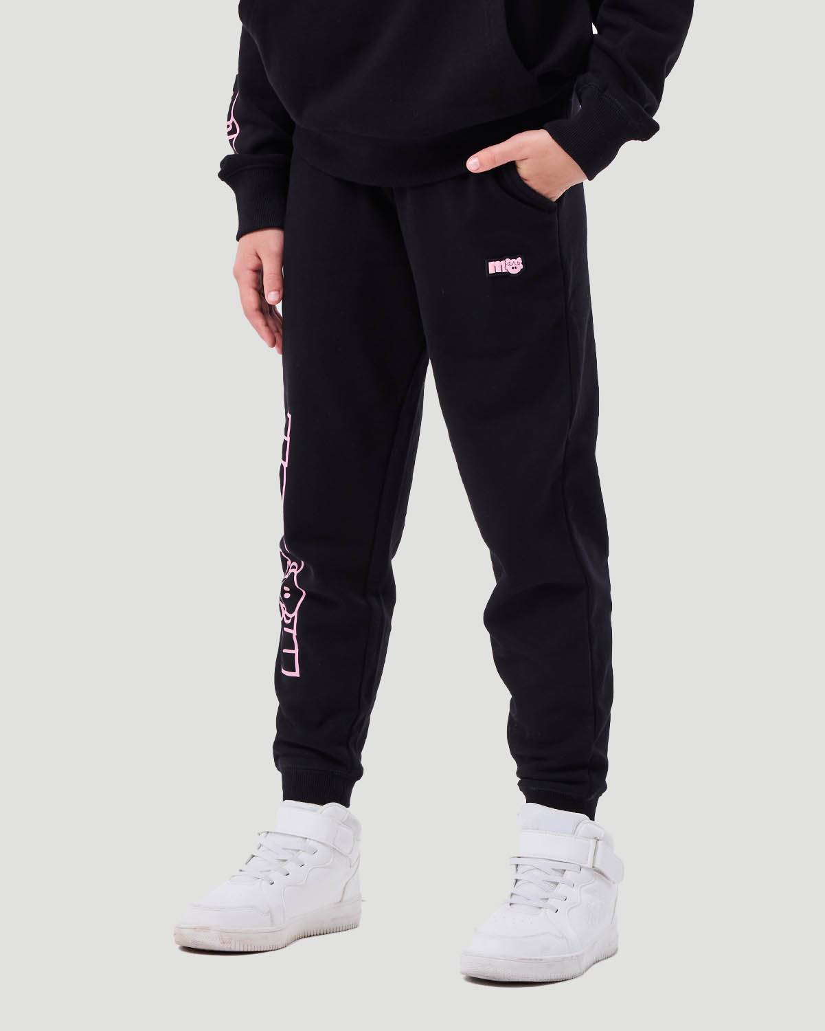 Girl's Jogger Pants - Jet Black image number 0