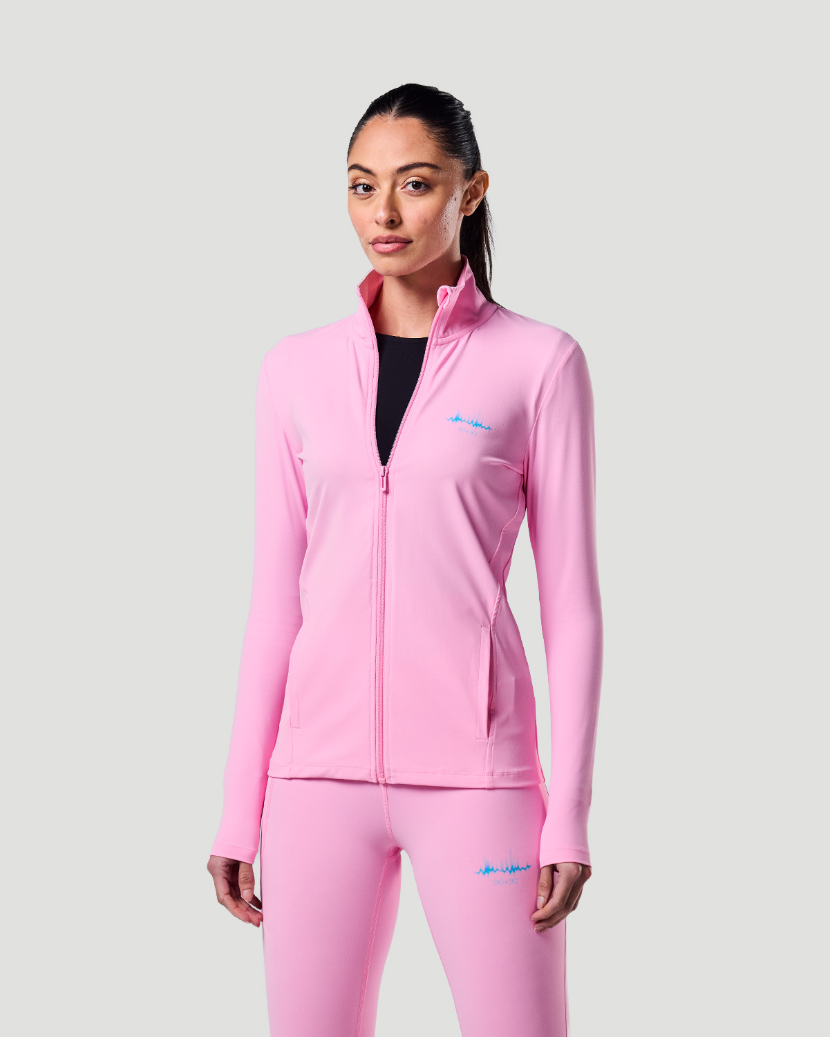 Women&rsquo;s Track Jacket - Pink Frosting image number 4