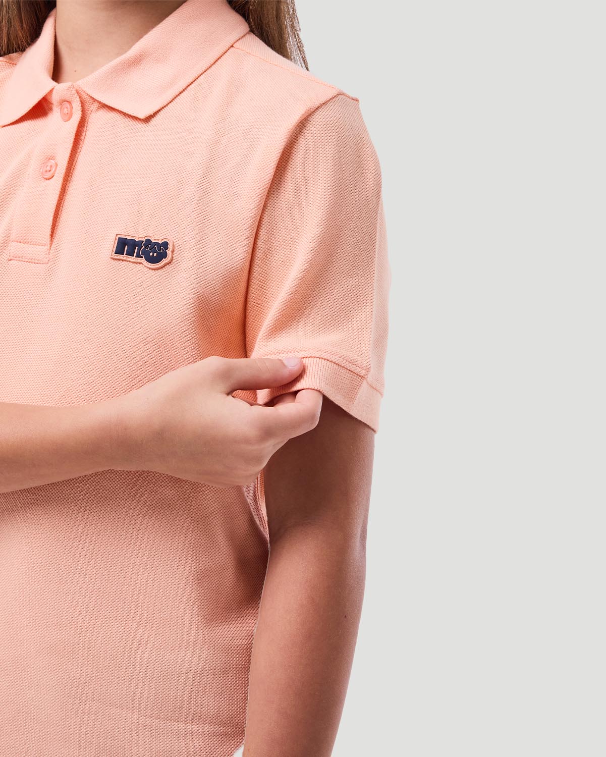 Girl's Polo T-shirt - Papaya Punch image number 4
