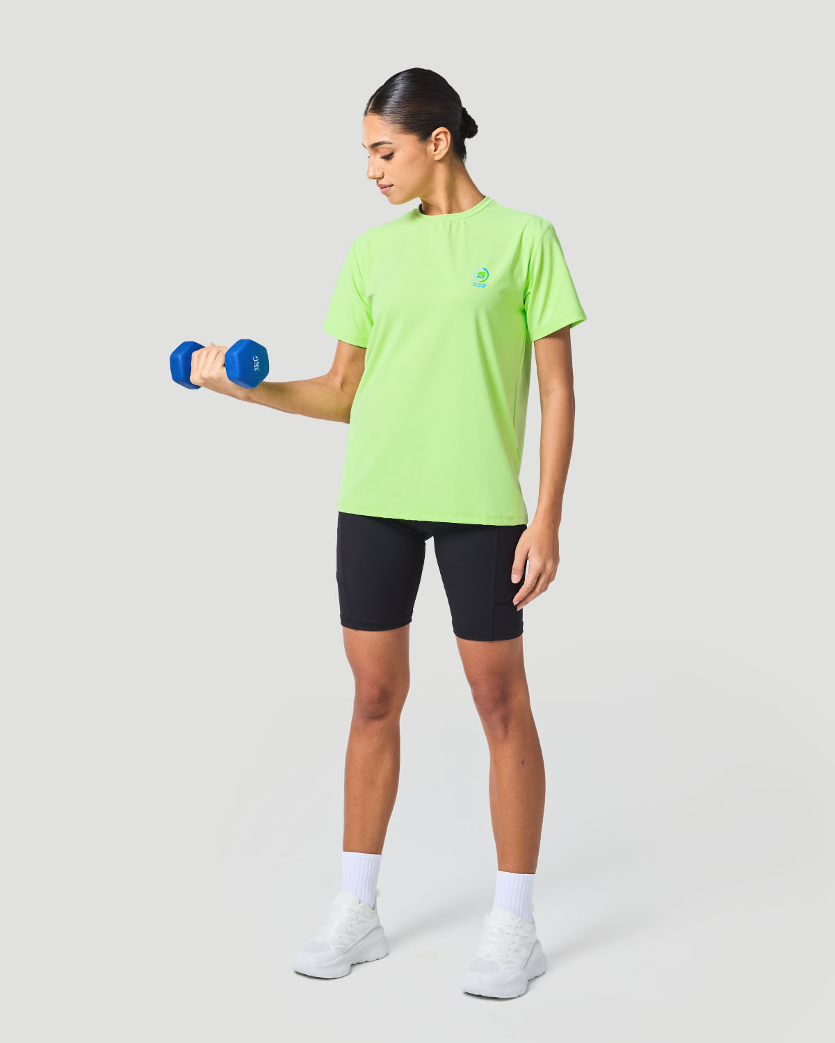 Women's Crew Neck T-Shirt - Paradise Green image number 4