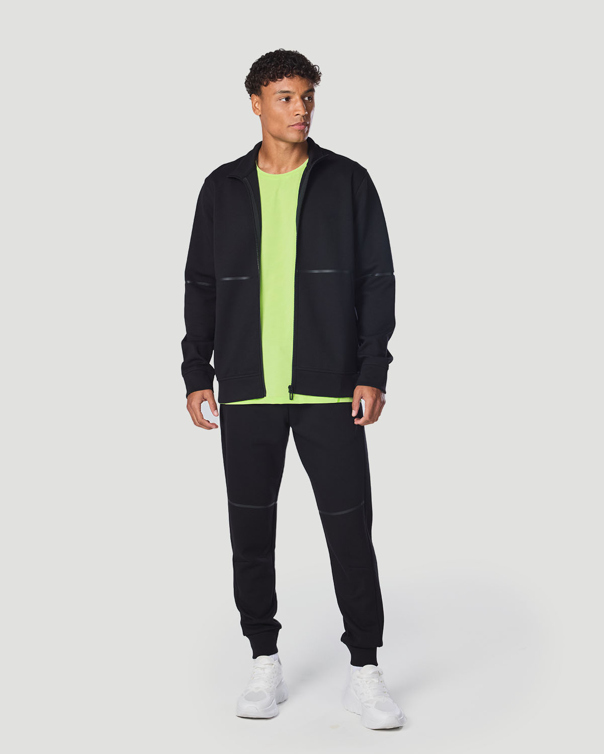 Men's Track Jacket - Jet Black image number 4