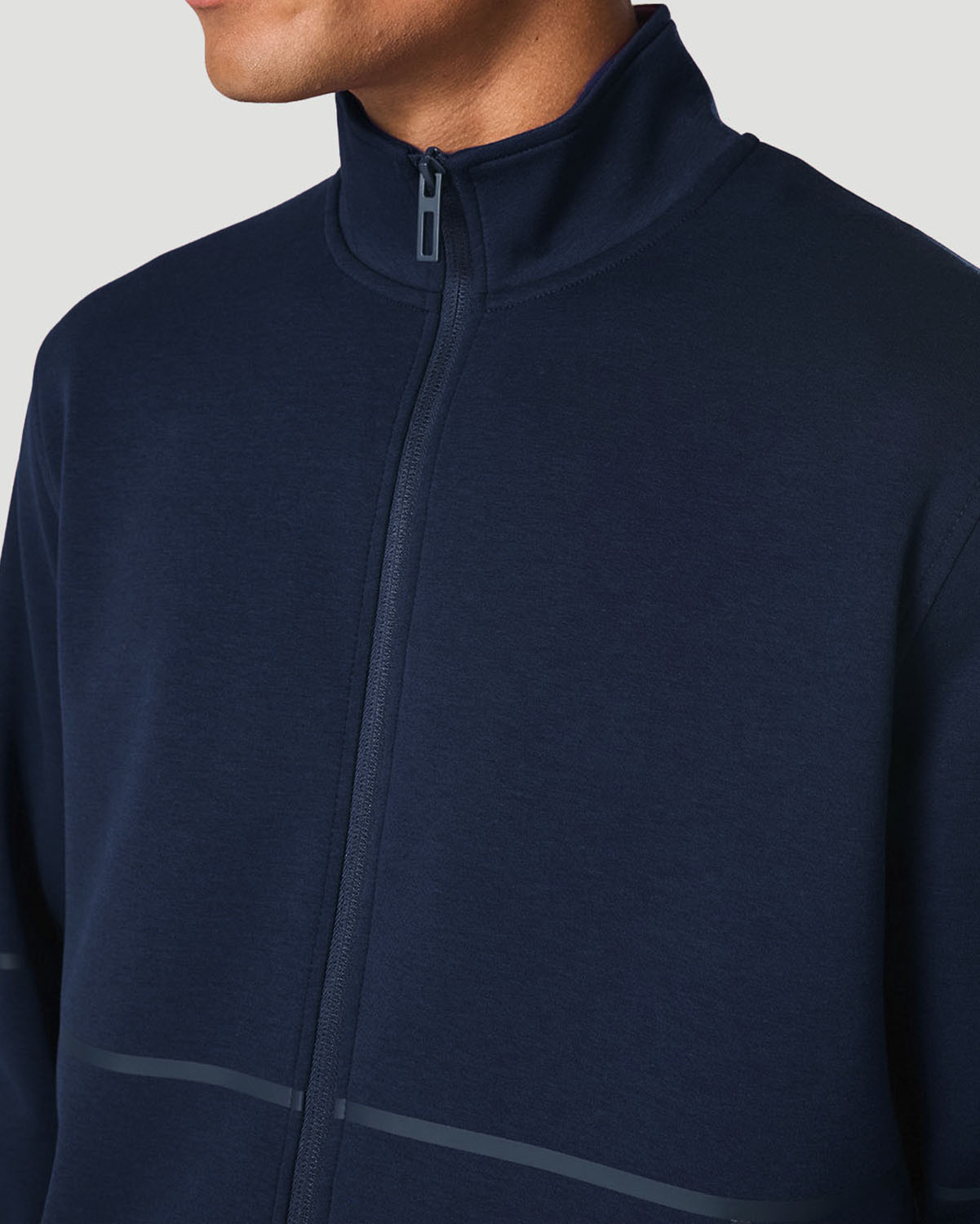Men's Track Jacket - Navy image number 4