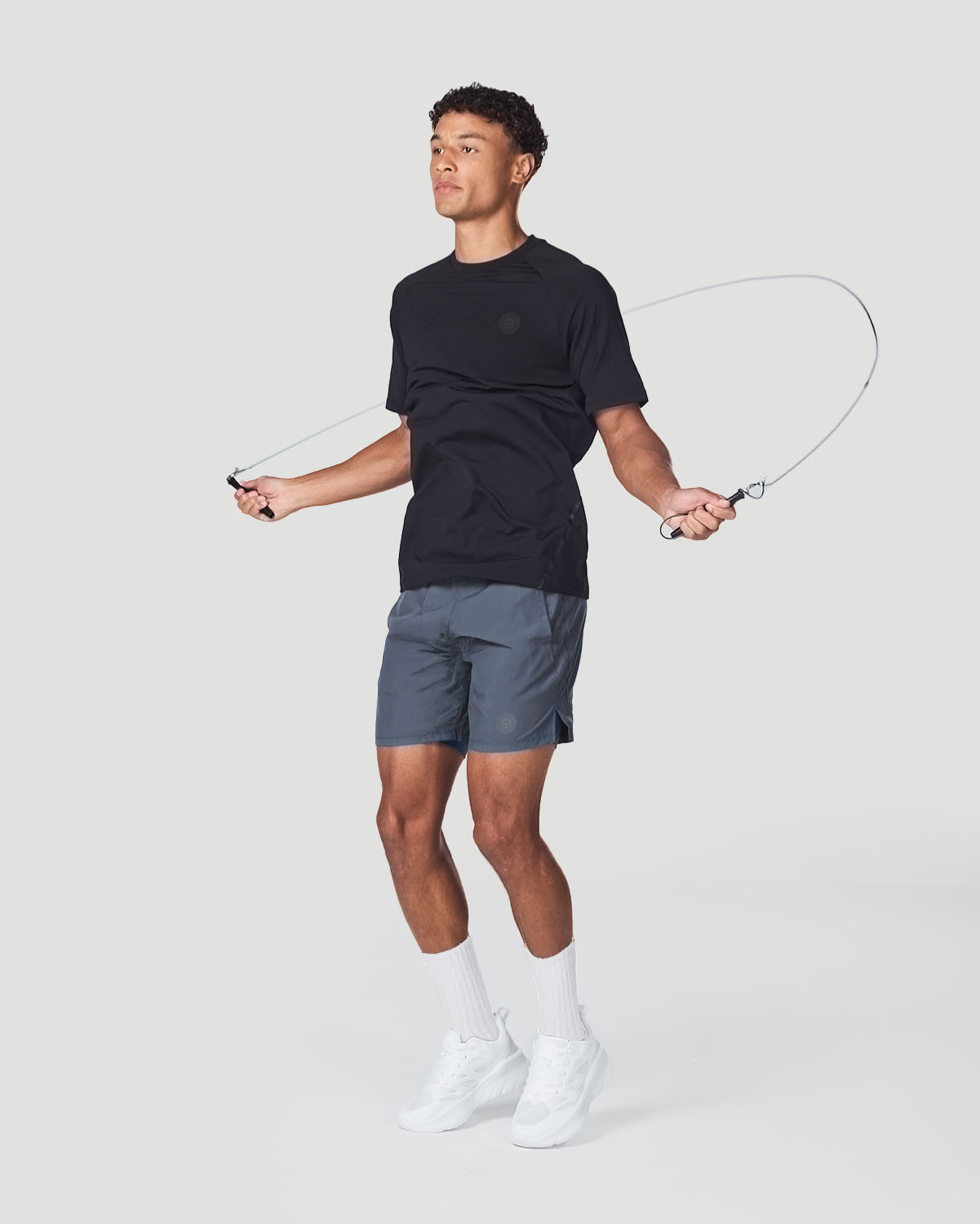 Men's Training Shorts - Castor Grey image number 5