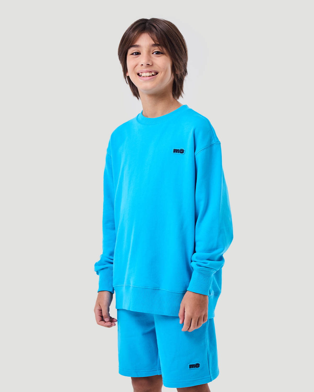 Boy's Sweatshirt - Blue Atoll image number 3