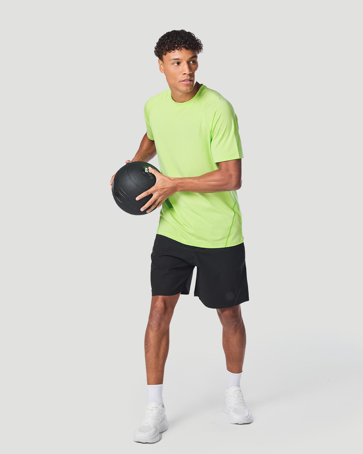 Men's Regular Shorts - Jet Black image number 5