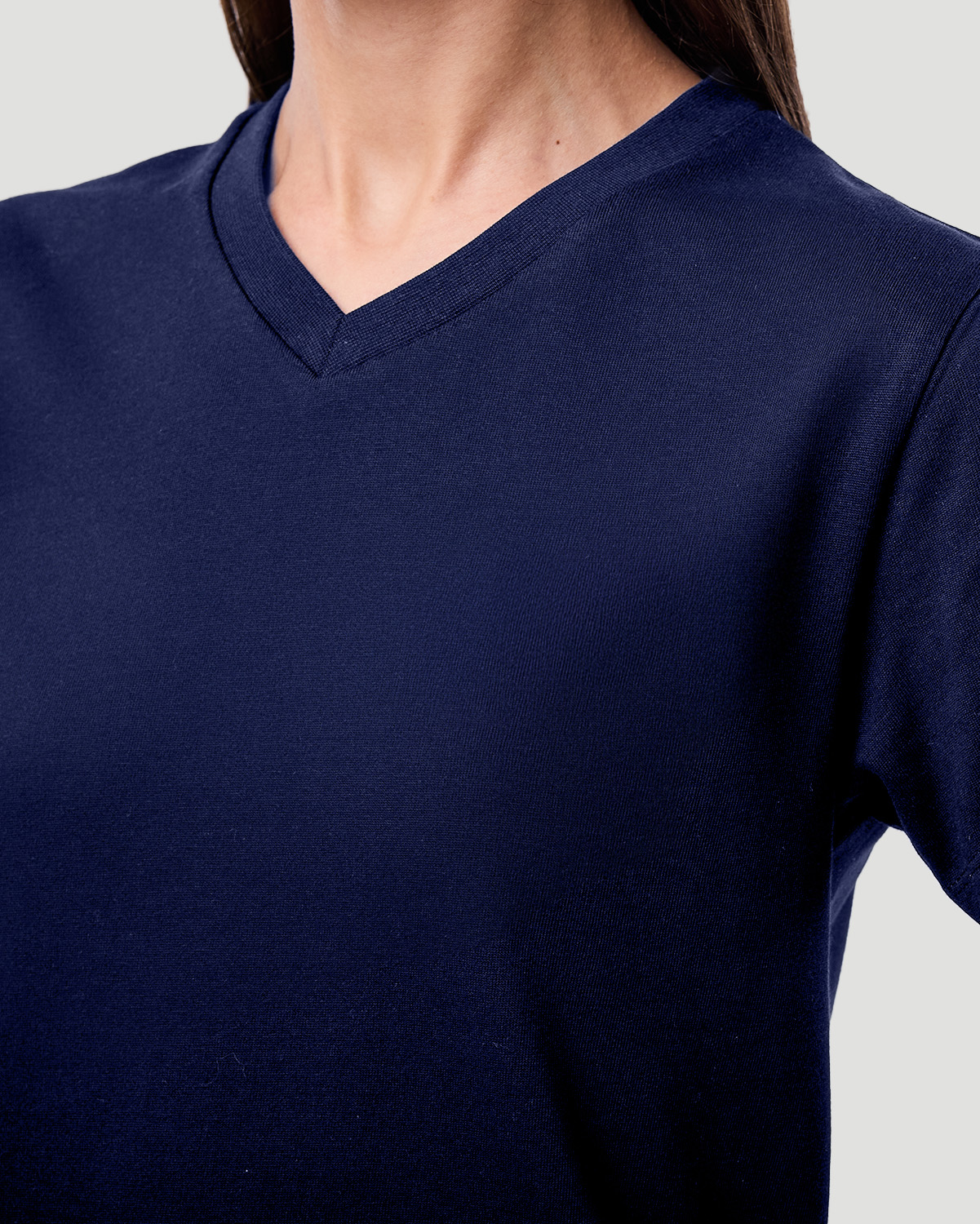 Women's Core V-neck T-shirt - Medieval Blue image number 4