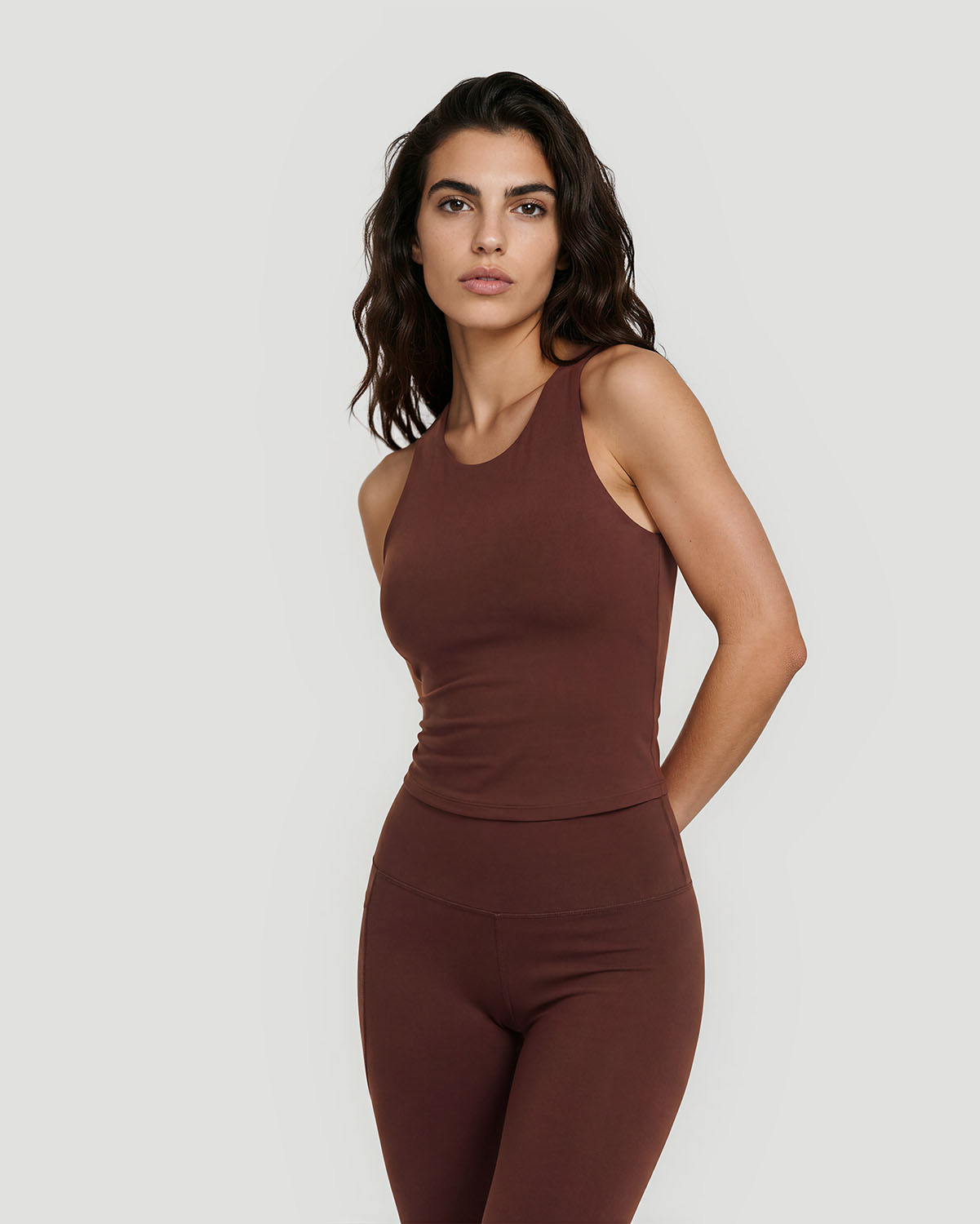 Women's Tank Top - Shaved Chocolate image number 1