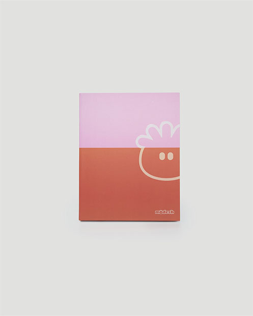 Note Book - Pink/Tomato