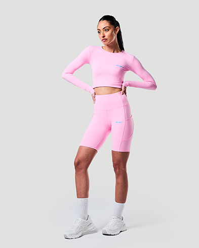 Cycling Shorts - Pink Frosting