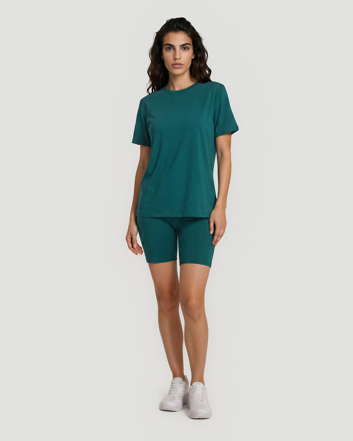 Women's Crew Neck T-Shirt - Shaded Spruce image number 2