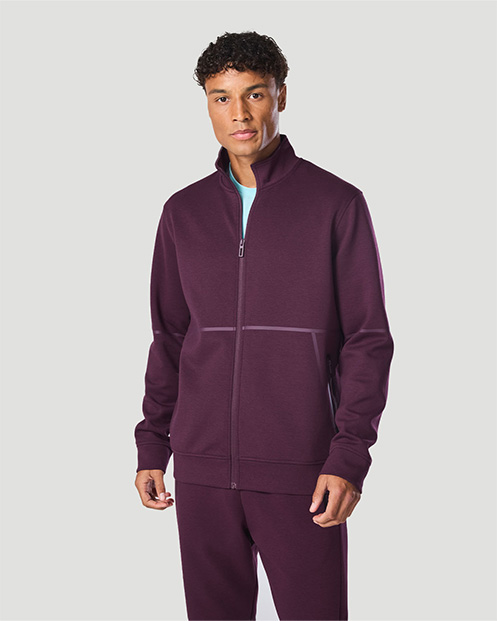 Men's Track Jacket - Italian Plum