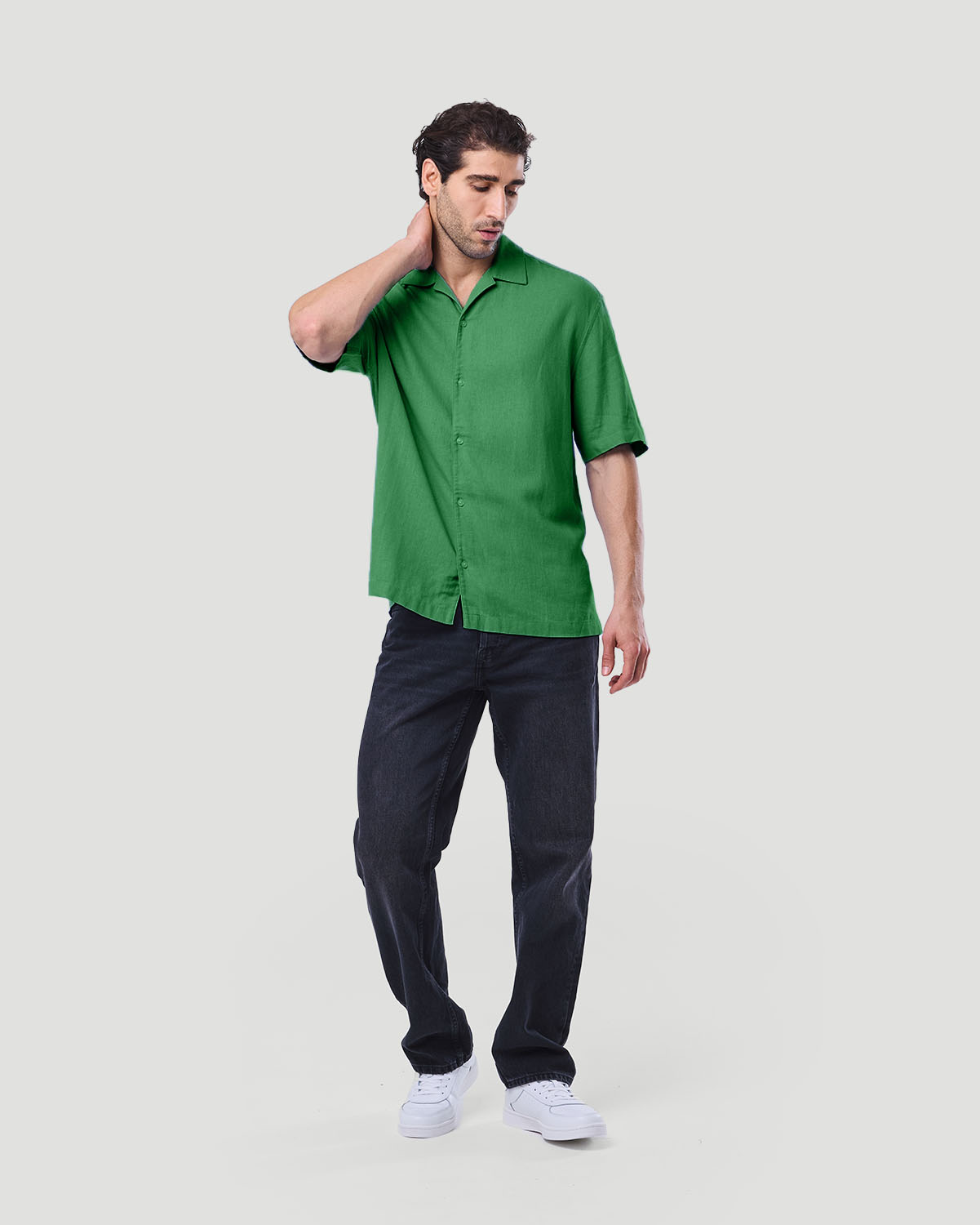 Men's Resort Shirt - Abundant Green image number 1