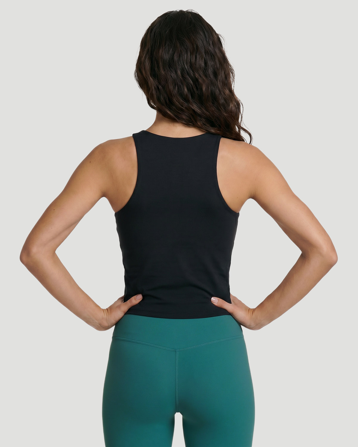 Women's Tank Top - Jet Black image number 5