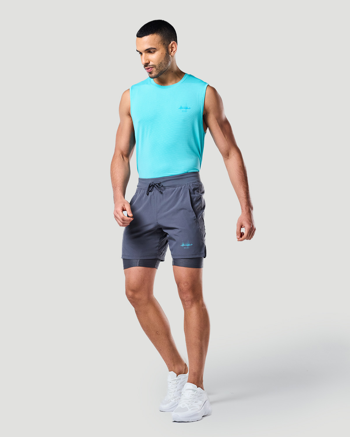 Training Shorts - Castor Grey image number 1