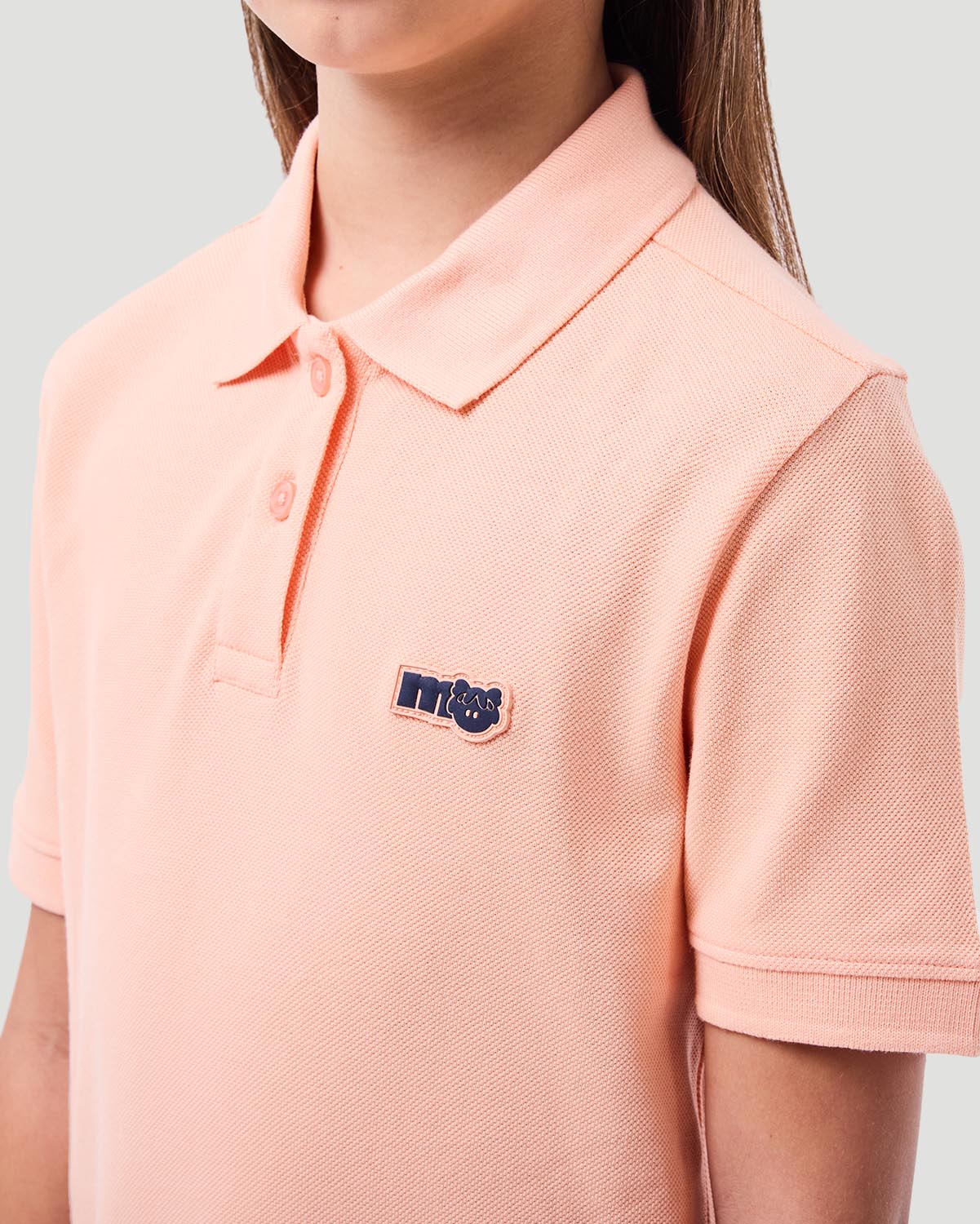 Girl's Polo T-shirt - Papaya Punch image number 5