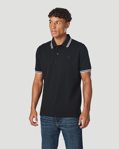 Men's Polo T-Shirt - Jet Black