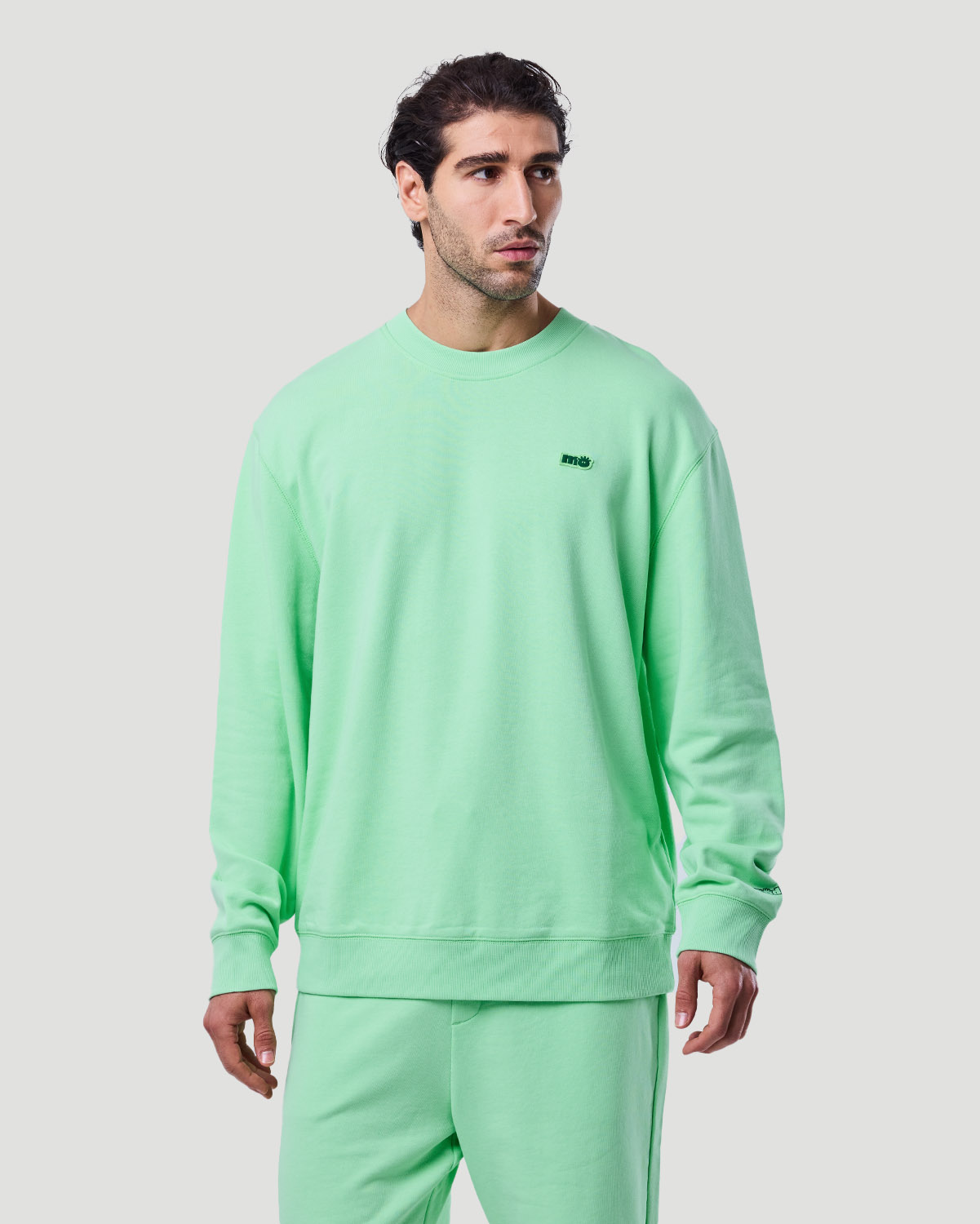 Men's Sweatshirt - Green Ash image number 2