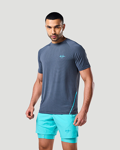 Stretch T-shirt - Castor Grey