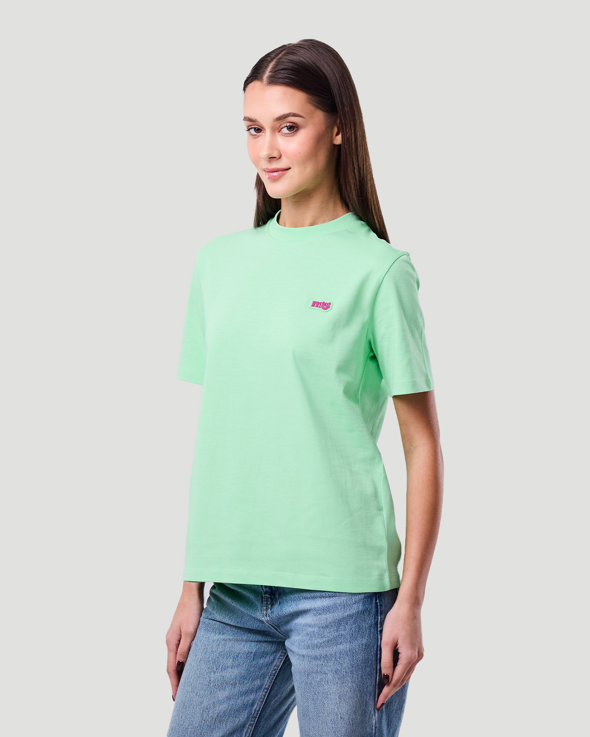 Women's Basic T-shirt - Green Ash image number 3