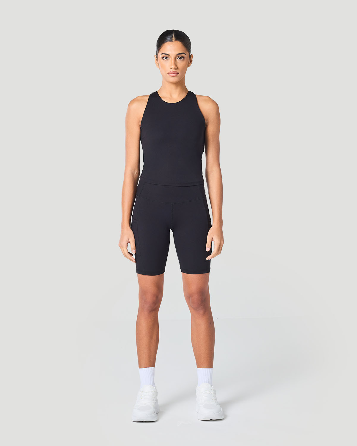 Women's Cycle Shorts - Jet Black image number 4