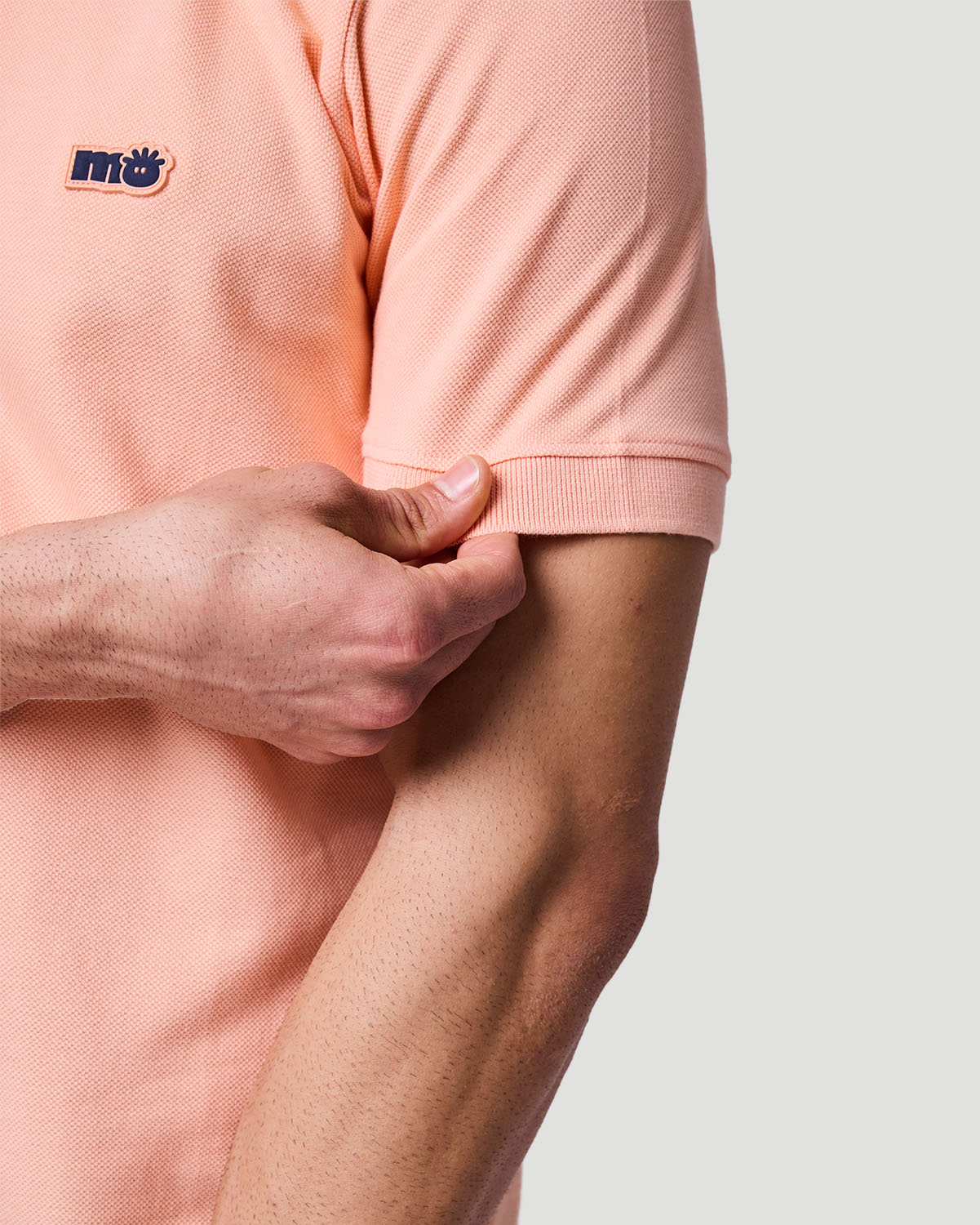 Men's Ringer T-shirt - Papaya Punch image number 4