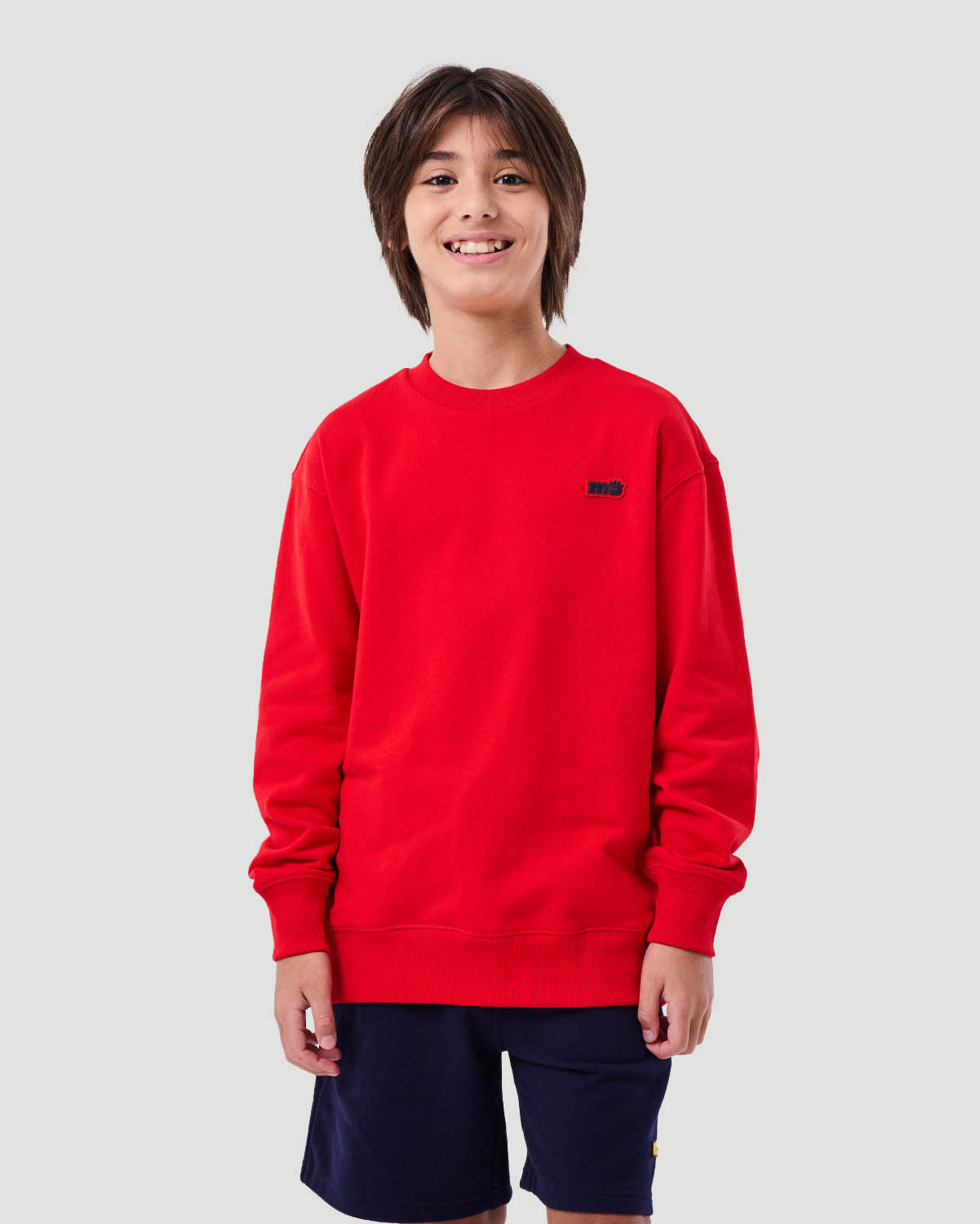 Boy's Sweatshirt - High Risk Red image number 2