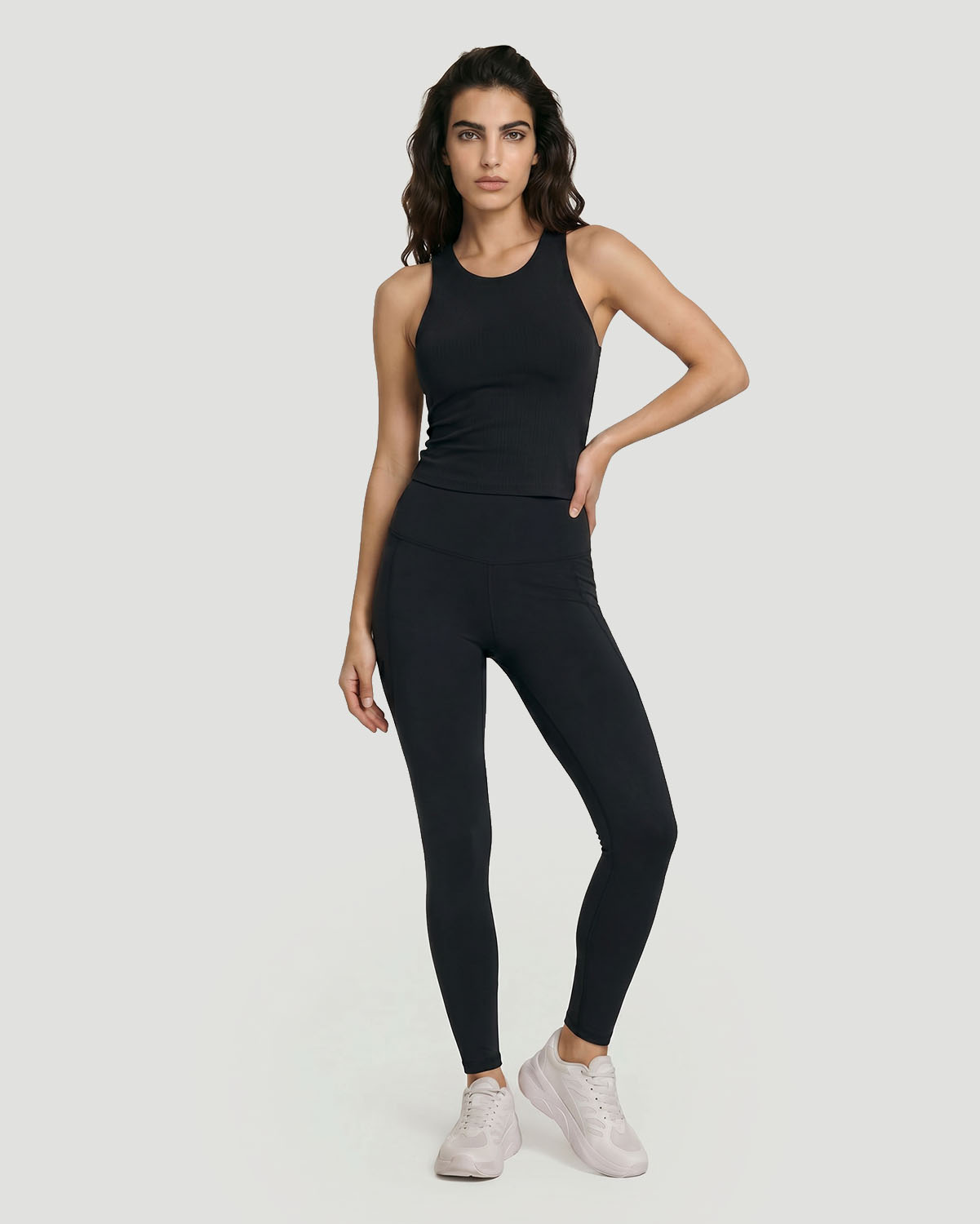 Women's Legging - Jet Black image number 3