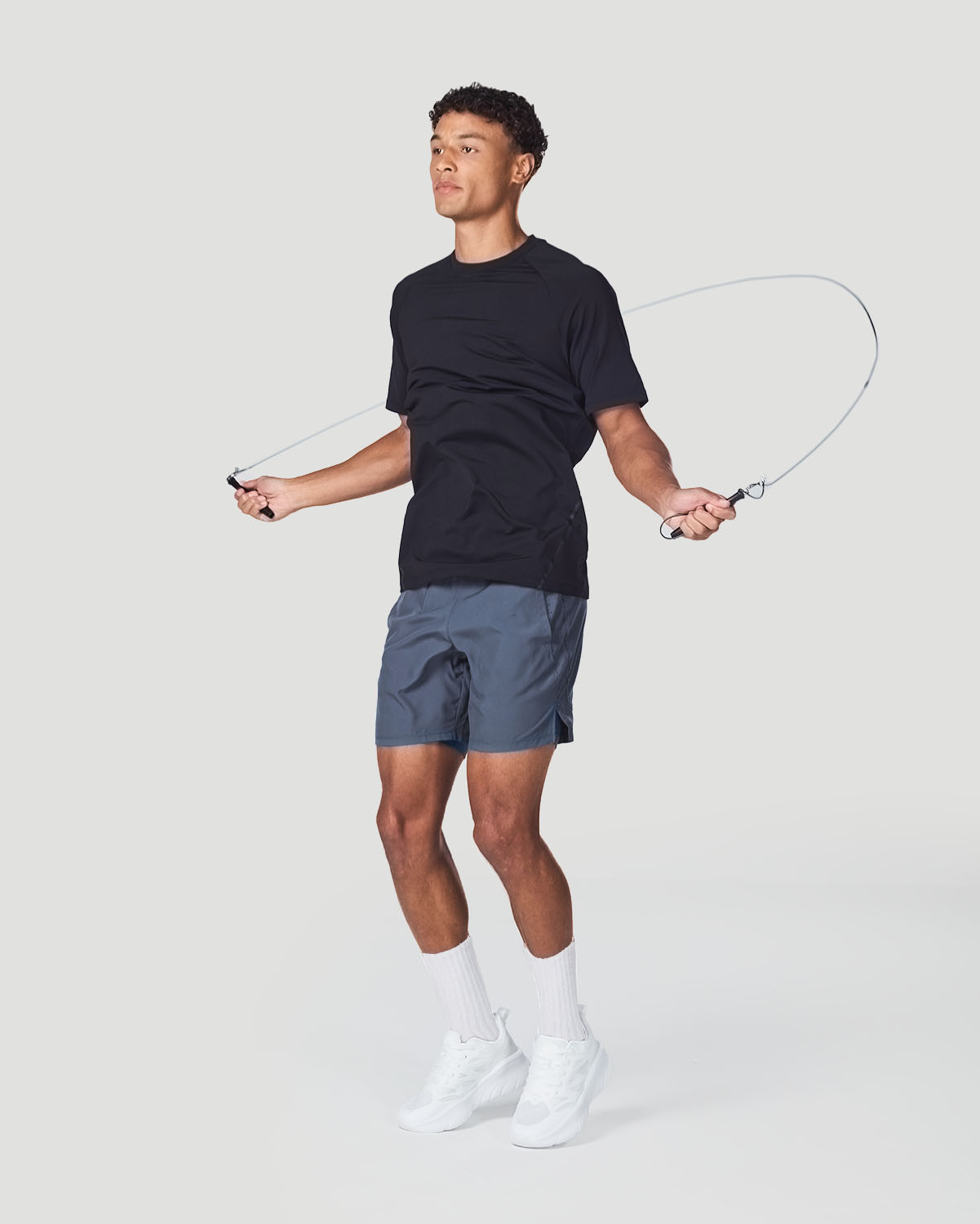 Men's Training Shorts - Castor Grey image number 5