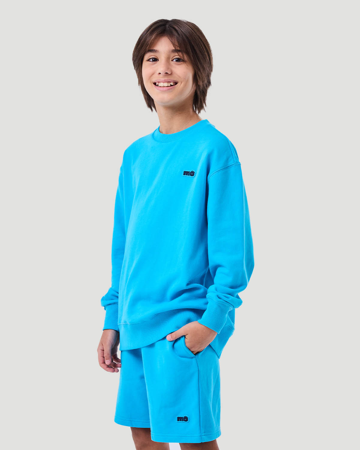 Boy's Sweatshirt - Blue Atoll image number 2