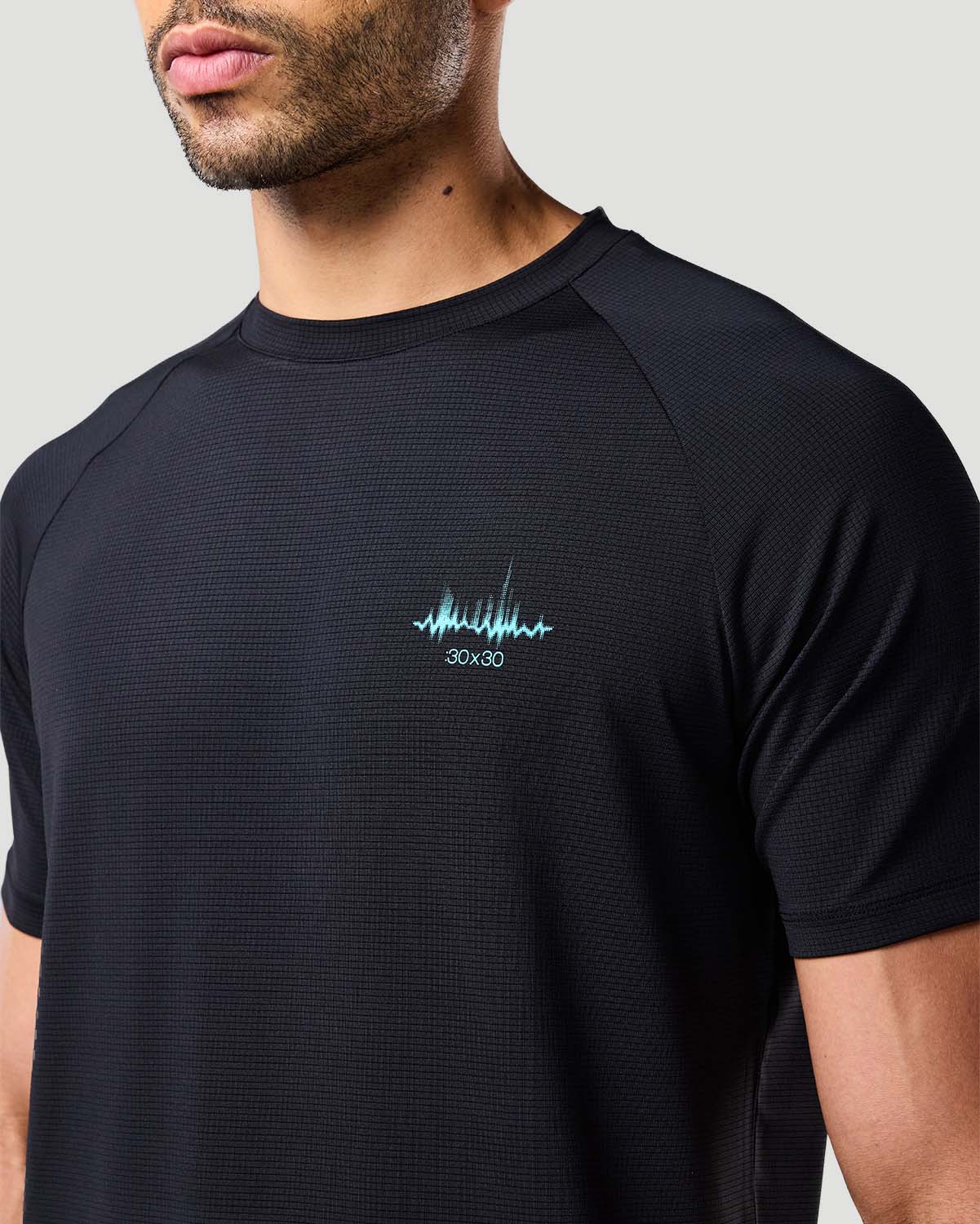 Stretch T-shirt - Jet Black image number 2