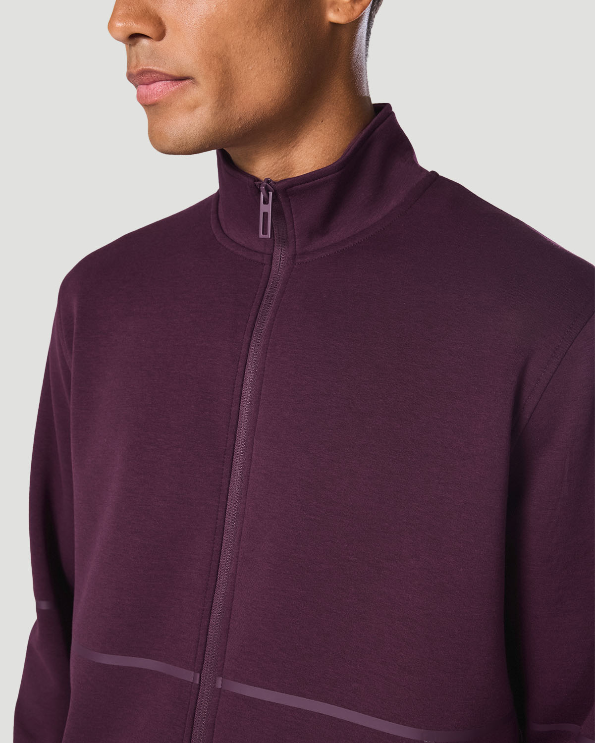 Men's Track Jacket - Italian Plum image number 2