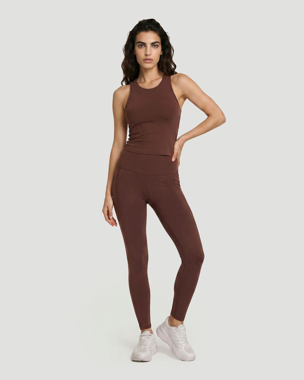 Women's Legging - Shaved Chocolate image number 3