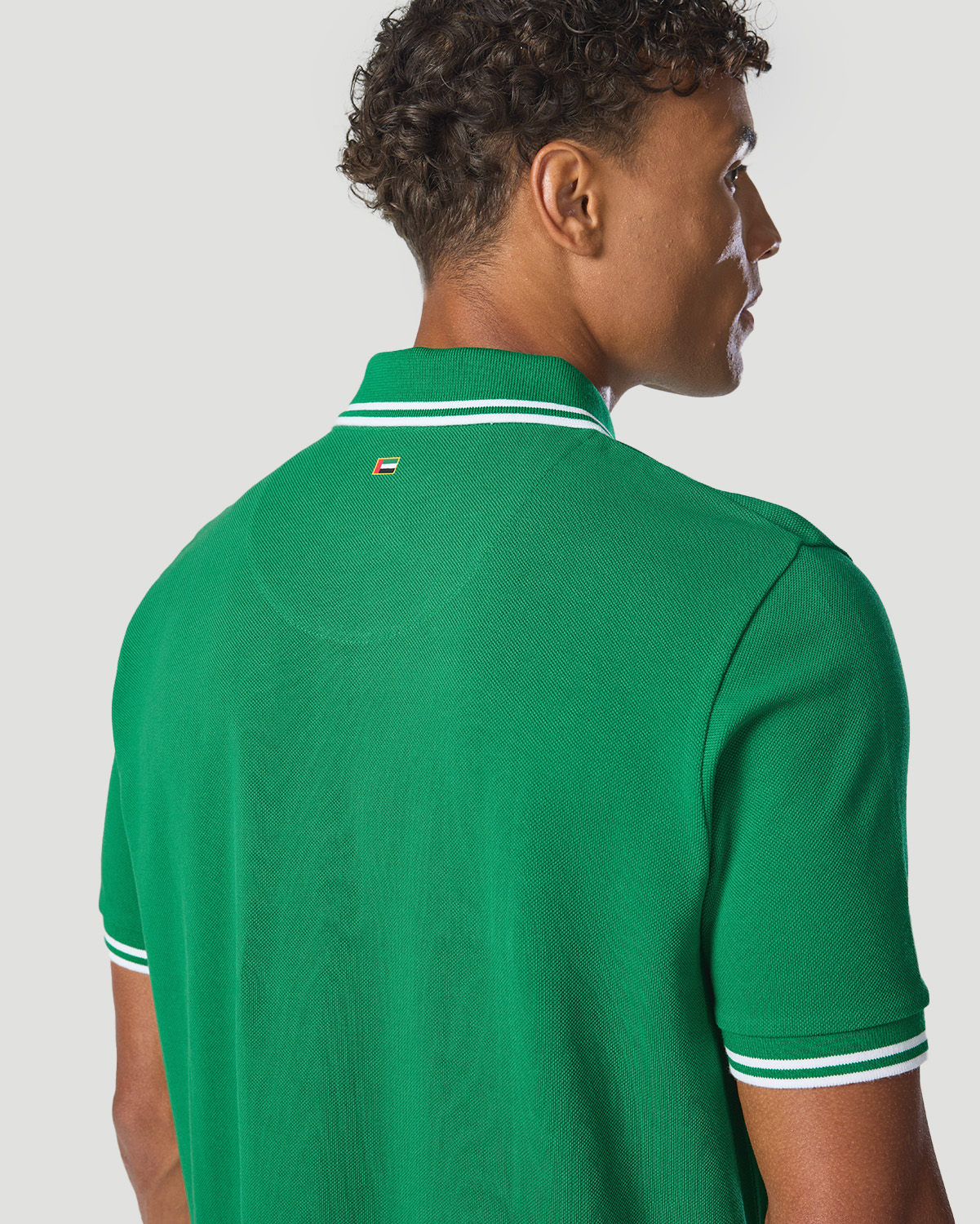 Men's Polo T-Shirt - Jelly Bean image number 3