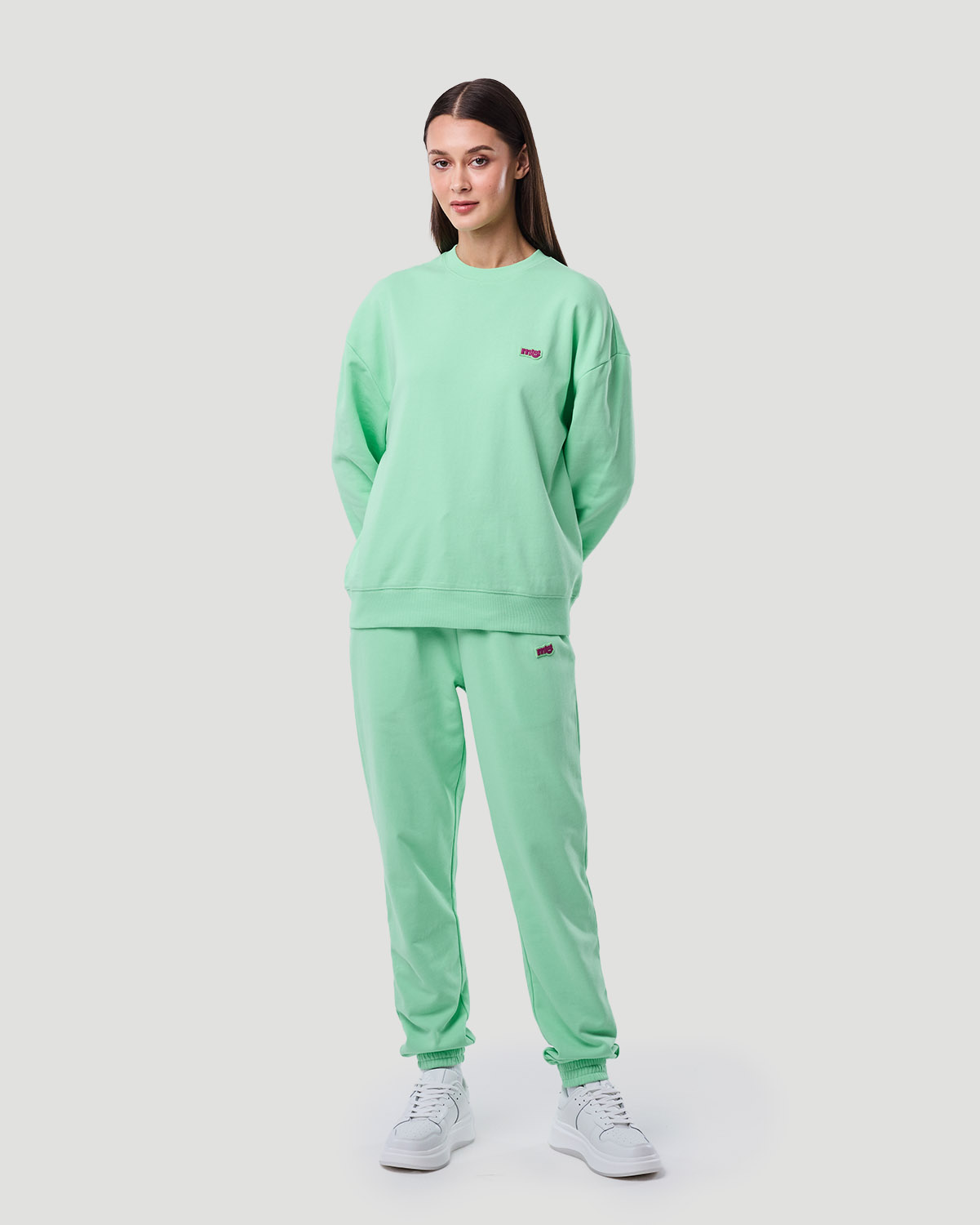 Women&rsquo;s Sweatshirt - Green Ash image number 0