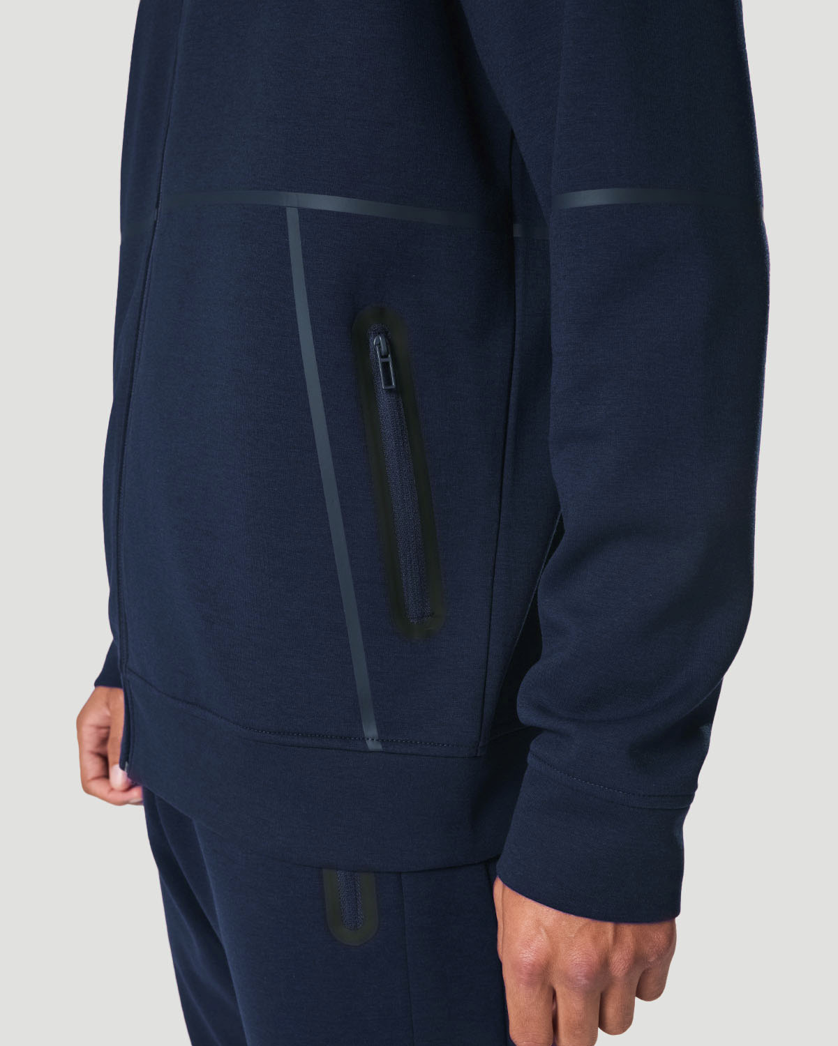 Men's Track Jacket - Navy image number 5