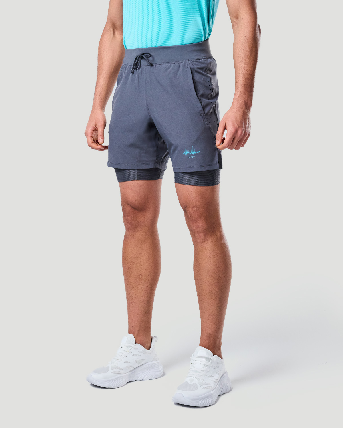 Training Shorts - Castor Grey image number 0