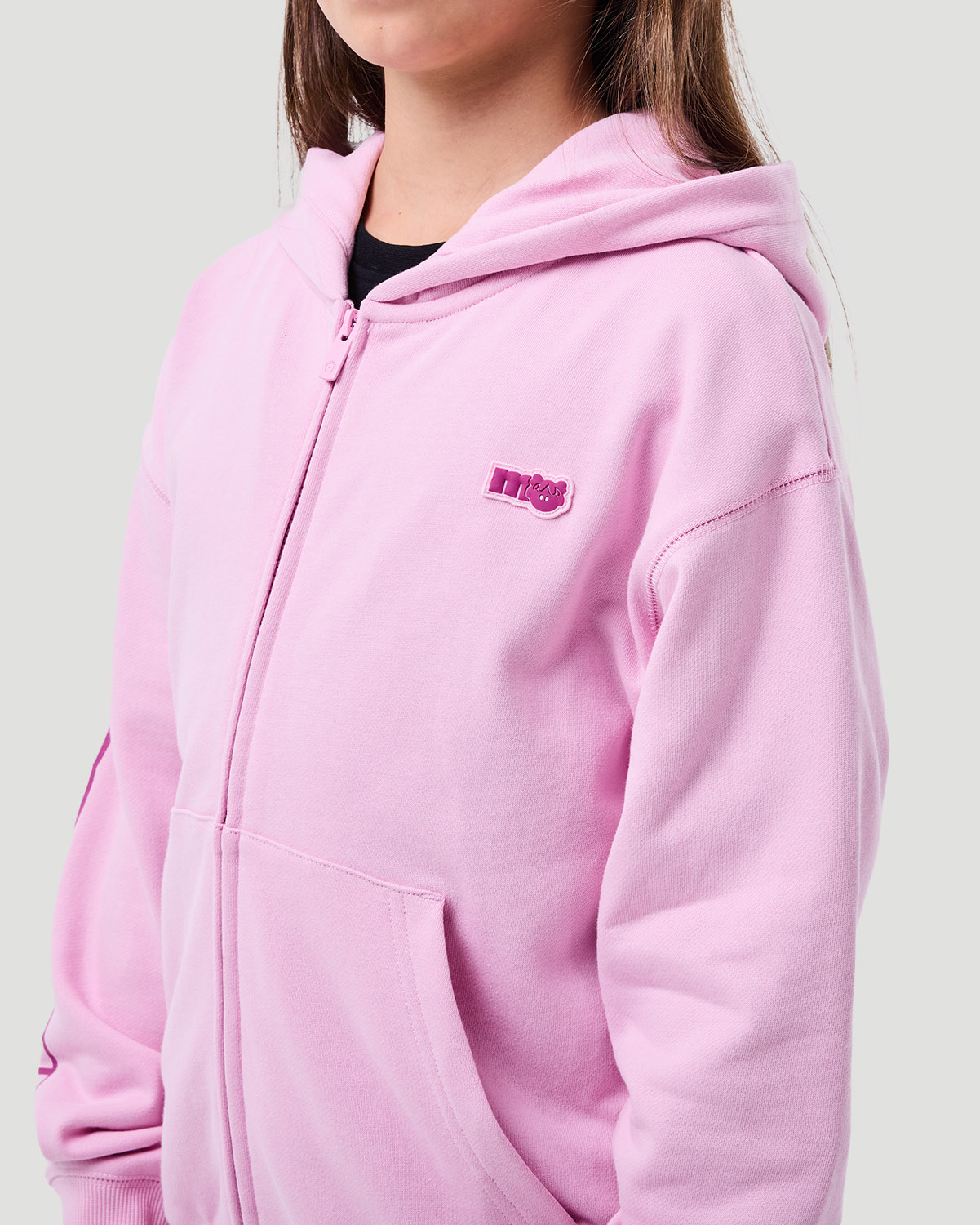 Girl's Zip Hoodie - Sweet Lilac image number 3
