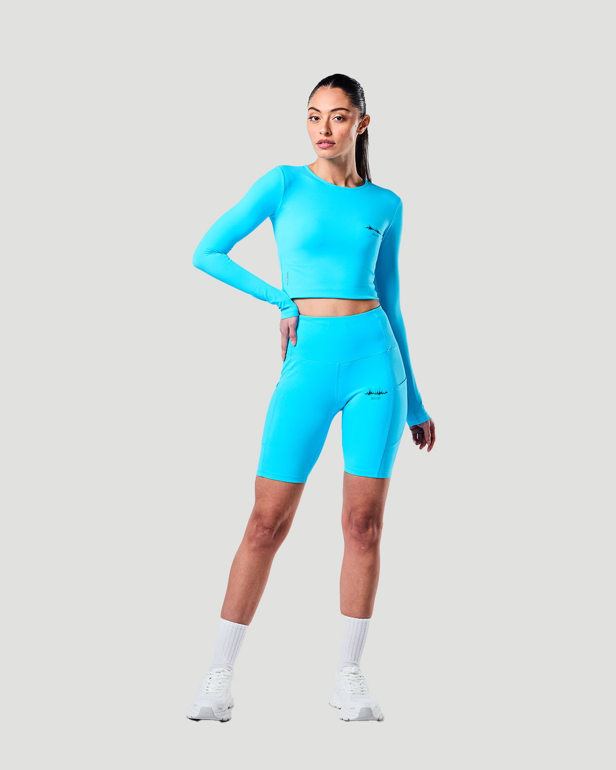 Cycling Shorts - Blue Atoll image number 4