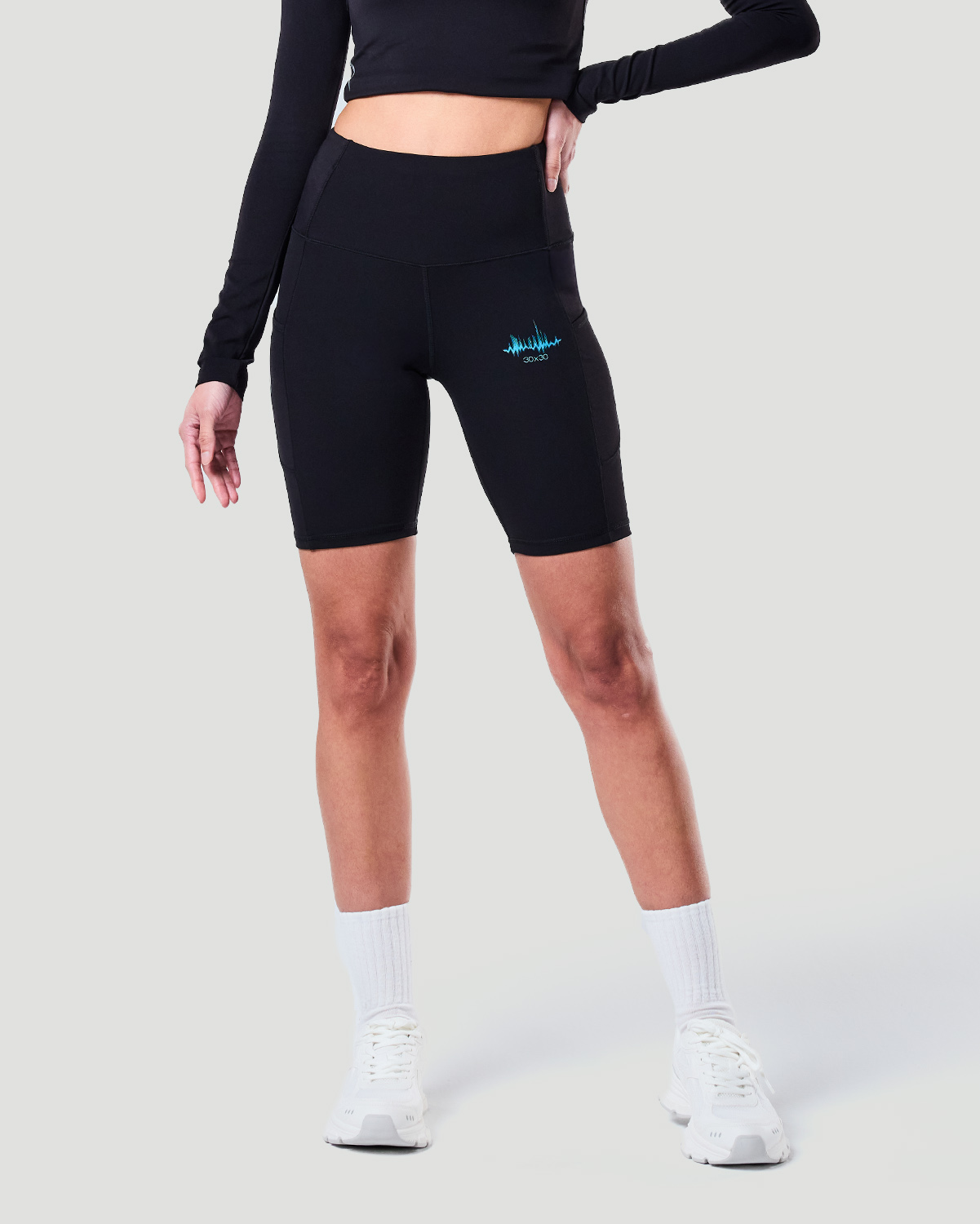 Cycling Shorts - Jet Black image number 3